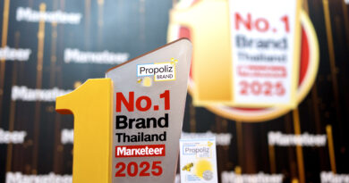‘โพรโพลิซ’ คว้ารางวัล Marketeer No.1 Brand Thailand 2025